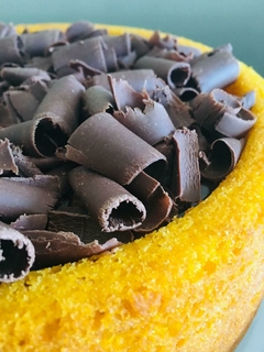 POOL CAKE DE CENOURA COM CHOCOLATE