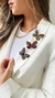 Broche Borboleta Cravejada - comprar online