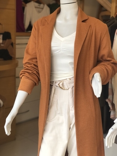 Cardigan Longo Caramelo - Smel