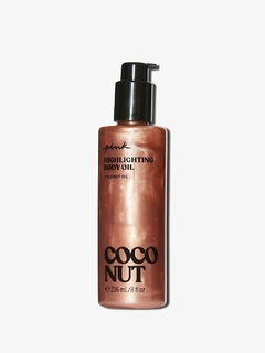 Highlighting Body Oil CocoNut - Óleo Corporal Iluminador CocoNut Pink Victoria's Secret