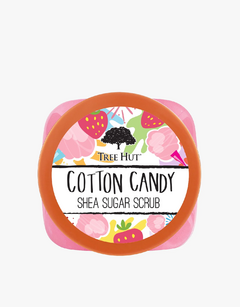 TREE HUT COTTON CANDY SHEA SUGAR SCRUB - ESFOLIANTE CORPORAL - Jolie Beauty Store