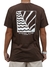Camiseta Art & Nature cor Marrom - comprar online
