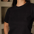 Camiseta feminina básica algodão – fio 30.1 - PRETO - comprar online