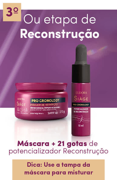 Kit Máscara + 2 potencializadores Siàge Pro Cronology - Ane Alves