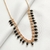 CHOKER PEDRAS PRETAS -