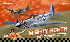 P-51D: Mighty Eight 66th FW 1/48 - Edição Limitada Eduard 11174