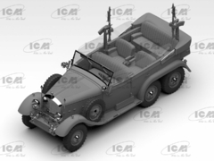 Type G4 with MG 34 and German Staff Personnel 1/24 - ICM 24024 - comprar online