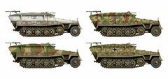 Mtl. Pi. Pzwg. Sd.Kfz. 251/7 Ausf. D com ponte auxiliar 1/35 - Das Werk 35030 - comprar online