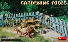 Conjunto de ferramentas de jardim 1/35 - MiniArt 35641
