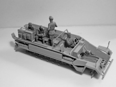 ‘Beobachtungspanzerwagen’ Sd.Kfz.251/18 Ausf.A 1/35 - ICM 35105 na internet
