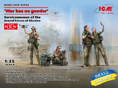 “War has no gender” - Mulheres do exército ucraniano 1/35 - ICM 35755