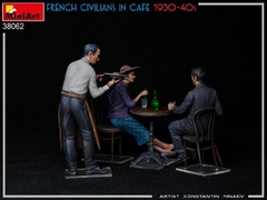 Imagem do Civis franceses no Café - Anos 30 e 40 1/35 - MiniArt 38062