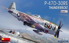 P-47D-30RE Thunderbolt 1/48 - Edição Básica MiniArt 48023