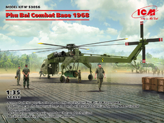 Phu Bai Combat Base 1968 c/ Sikorsky CH-54A Tarhe 1/35 - ICM 53056