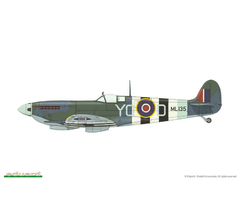 Spitfire Mk. IXc Late 1/72 - Edição Profipack Eduard 70121 - Hey Hobby - Modelismo Extraordinário