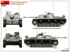 Imagem do StuG III Ausf. G Feb 1943 Prod. 1/72 - MiniArt 72101