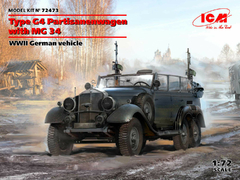 Type G4 Partisanenwagen with MG 34 1/72 - ICM 72473