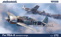 Fw 190A-8 standard wings 1/72 - Edição Weekend Eduard 7463