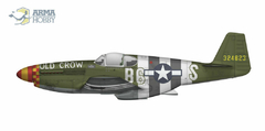 P-51B Mustang 1/72 - Arma Hobby 70041 - comprar online