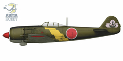 Ki-84 Hayate "Special Attack Squadrons" 1/72 - Arma Hobby 70053 - Hey Hobby - Modelismo Extraordinário