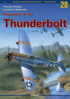 Republic P-47 Thunderbolt Vol. IV (sem decal) - Kagero 3028