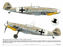 Messerschmitt Bf 109s over the Mediterranean Part I (com decais) - Kagero 15034 - Hey Hobby - Modelismo Extraordinário