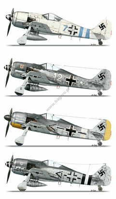 Fw 190s over Europe Part I (com decais) - Kagero 15035 - comprar online