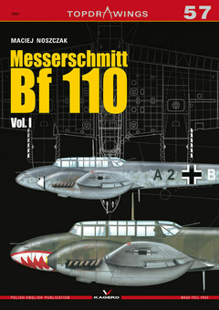 Your online store. Messerschmitt Bf 110 Vol. I - Kagero 7057