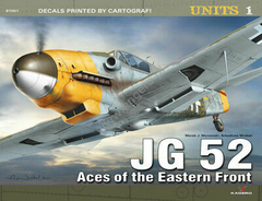 JG 52 Ases do Front Oriental (com decais) - Kagero 97001