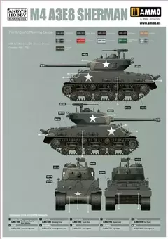M4A3E8 Sherman "Easy Eight" 1/16 - Andy Hobby HQ 001 - Hey Hobby - Modelismo Extraordinário