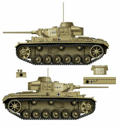 Panzer III Ausf. J 3 em 1 1/16 - Das Werk 16002 - comprar online