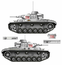 Panzer III Ausf. J 3 em 1 1/16 - Das Werk 16002 - Hey Hobby - Modelismo Extraordinário