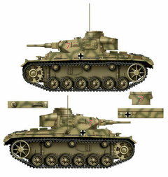 Panzer III Ausf. J 3 em 1 1/16 - Das Werk 16002