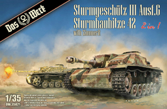 StuG III Ausf. G / StuH 42 2 em 1 c/ Zimmerit 1/35 - Das Werk 35021