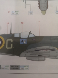 Spitfire Mk. Vc 1/48 - Edição Profipack Eduard 82158 - loja online