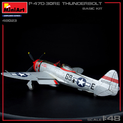 Imagem do P-47D-30RE Thunderbolt 1/48 - Edição Básica MiniArt 48023