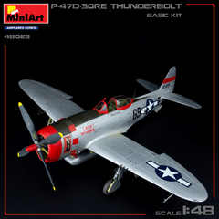 P-47D-30RE Thunderbolt 1/48 - Edição Básica MiniArt 48023 - comprar online