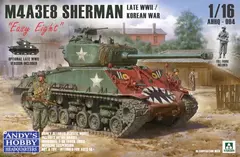 M4A3E8 LATE Sherman "Easy Eight" Segunda Guerra / Coréia 1/16 - Andy Hobby HQ 004