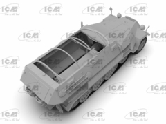 Krankenpanzerwagen Sd.Kfz.251/8 Ausf. A 1/35 - ICM 35113 - Hey Hobby - Modelismo Extraordinário