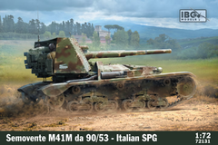 Semovente M41M da 90/53 - Italian Selfpropelled Gun 1/72 - IBG 72131