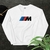 Moletom BMW - Logo Red/Blue Motorrad Branco