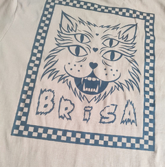 Camiseta "Cat Crazy" na internet