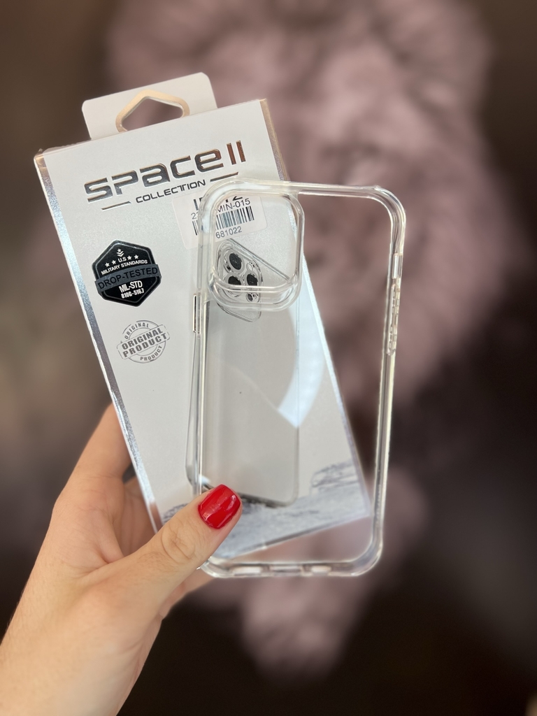 Capa Capinha SPACE CASE Clear Ultra Resistência Híbrida iPhone 11