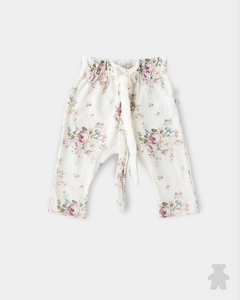 PANTALON C/LAZO FLORES GRANDES-4239014 - comprar online