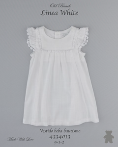 VESTIDO BEBA BAUTISMO 4334013