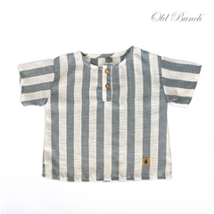 CAMISA LINO RAYADA 4444006 - comprar online