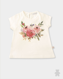 REMERA ESTAMPA ROSAS 4536031 - comprar online