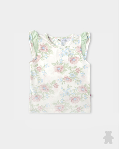 REMERA FLORES CELESTES 4538003