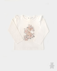 REMERA ESTAMPA CONEJITA C/FLORES-4539005