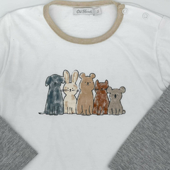 REMERA ESTAMPA ANIMALITOS-4541015 - comprar online